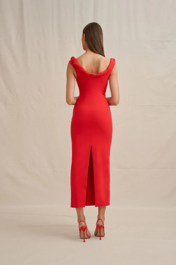 By Johnny ''Talia'' Twist Midi Dress