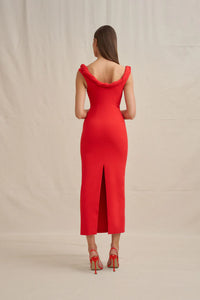 By Johnny ''Talia'' Twist Midi Dress