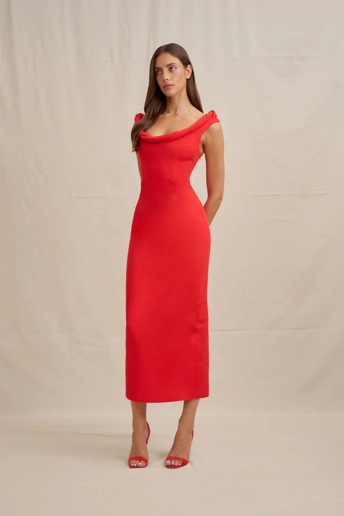 By Johnny ''Talia'' Twist Midi Dress