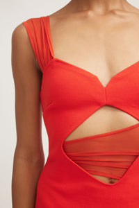Tojha "Madeleine" Dress - Red