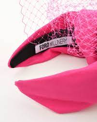 Ford Millinery "Ezra" Pink Turban