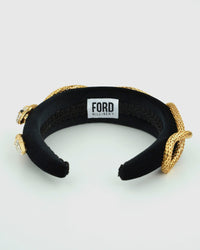 Ford Millinery "Venus" Headband - Black