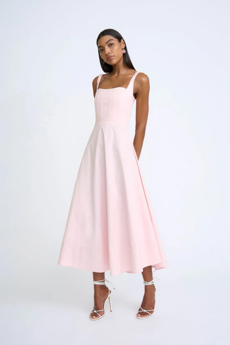 By Johnny Daphne Bust Midi Dress