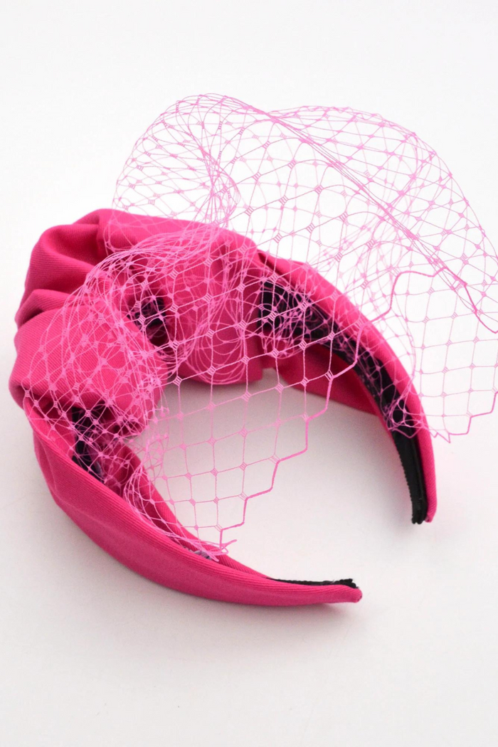 Ford Millinery "Ezra" Pink Turban