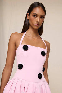 By Johnny ''Anita'' Spot Halter Dress