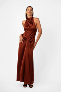 One Fell Swoop "Caira" Gown- Terra Rosa