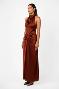 One Fell Swoop "Caira" Gown- Terra Rosa
