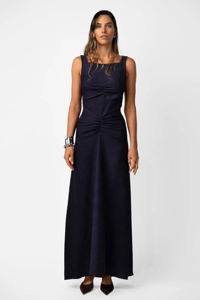 One Fell Swoop "Gaze" Dress- Navy