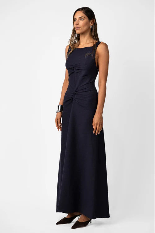 One Fell Swoop "Gaze" Dress- Navy