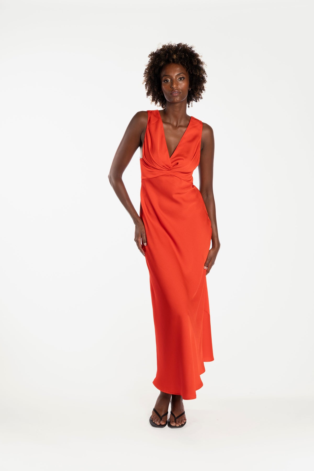 One Fell Swoop Clara Dress - Pimento