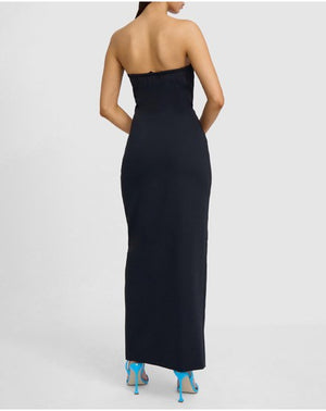 By Johnny Seraphina Structured Strapless Midi Dress