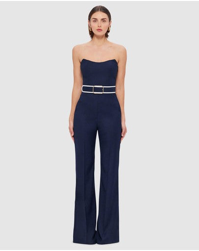 Leo Lin Mary Jumpsuit - Oxford Blue