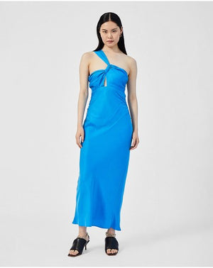Suboo Hannah Asymmetric Strap Midi Dress