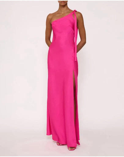 By Johnny "Beverly" Tie Shoulder Gown