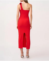 By Johnny "Chiara" One Shoulder Midi Dress