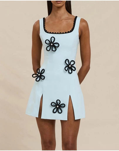 By Johnny "Flower Form" Mini Dress