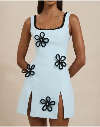 By Johnny "Flower Form" Mini Dress