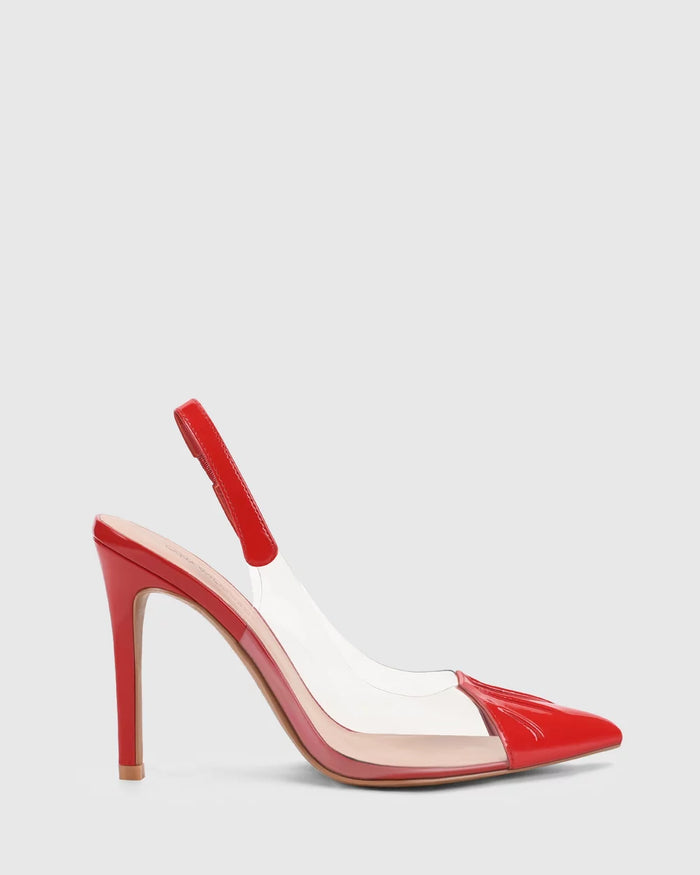 Lana Wilkinson "Romy" Slingback Pump - Red