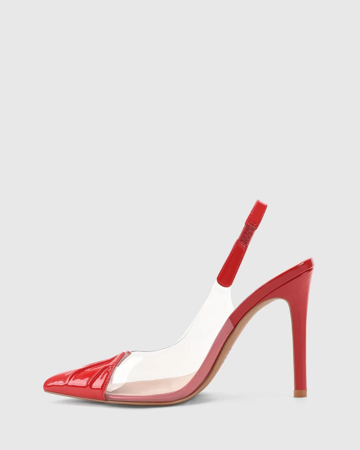 Lana Wilkinson "Romy" Slingback Pump - Red