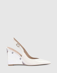 Lana Wilkinson Octavia Heels – White