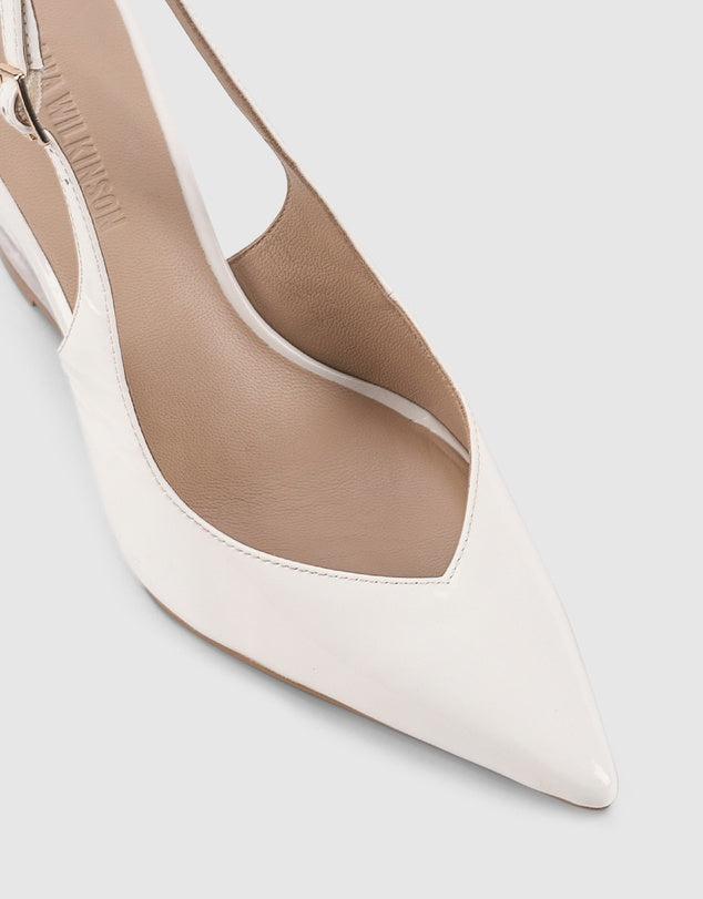 Lana Wilkinson Octavia Heels – White