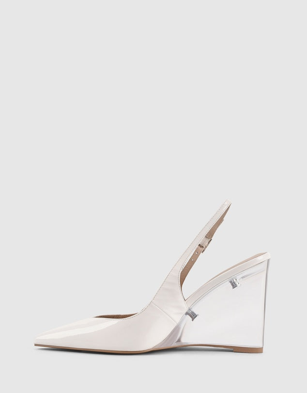 Lana Wilkinson Octavia Heels – White