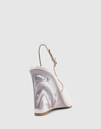 Lana Wilkinson Octavia Heels – White