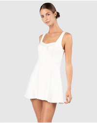One Fell Swoop "Kiku" Bow Mini Dress
