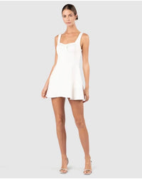 One Fell Swoop "Kiku" Bow Mini Dress