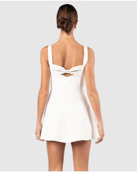 One Fell Swoop "Kiku" Bow Mini Dress