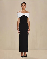 Sonya Moda "Belluno" Dress - Black and White