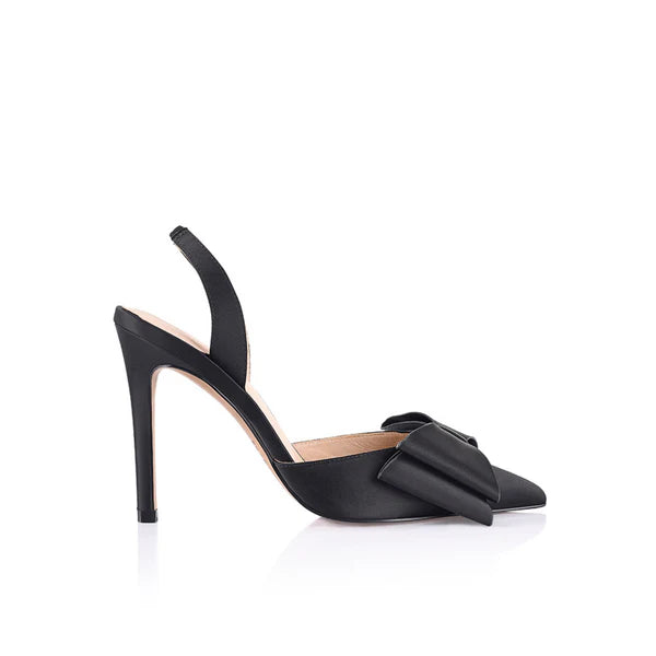 Lee Heels in Black - Lana Wilkinson