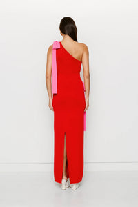 The Wolf Gang "Tacha" Maxi Dress - Cherry