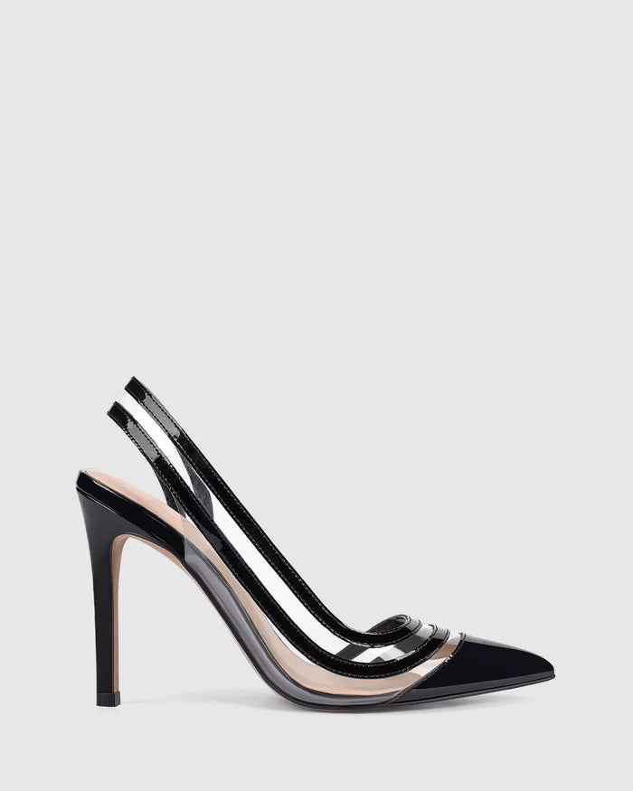 Savannah Heels By Lana Wilkinson - Black