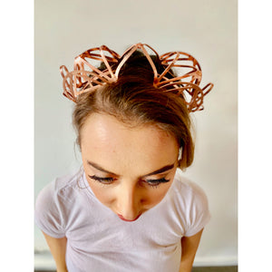 Natalie Bikicki Solaris Headband Rose Gold