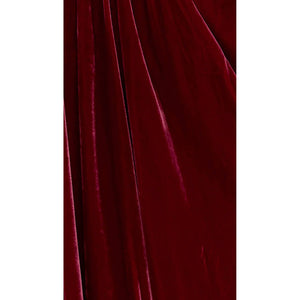 LEO LIN Victoria Velvet One Shoulder Maxi Dress