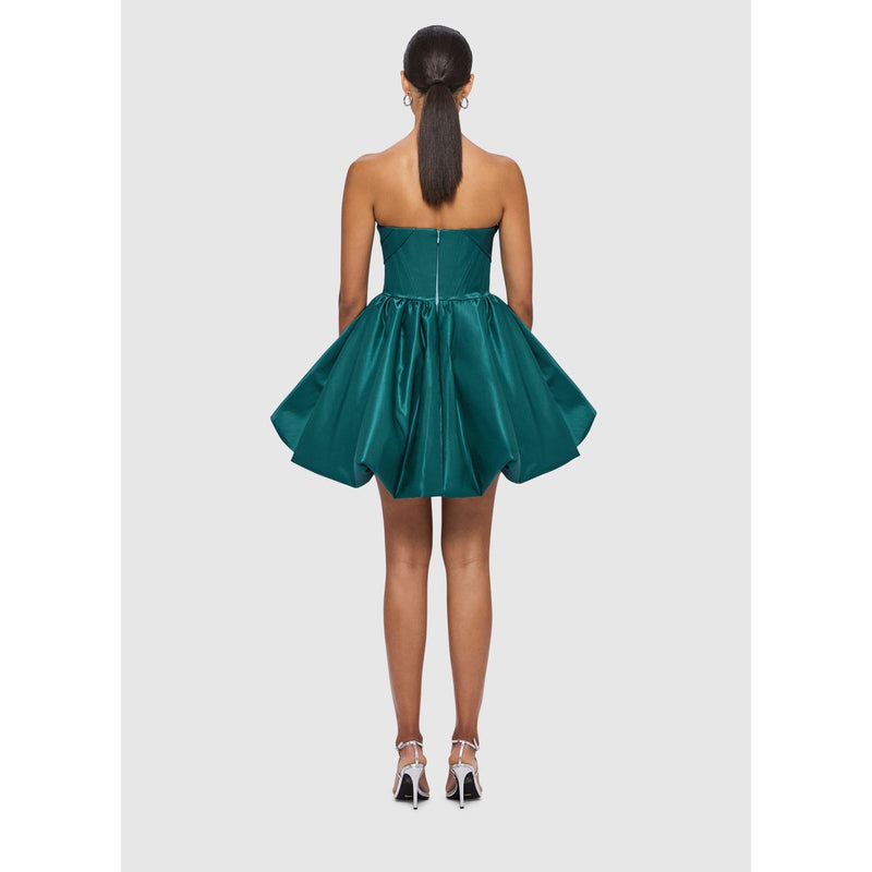 Leo Lin Katy Bustier Mini Dress - Teal