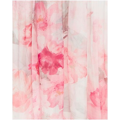 Leo Lin Grace Flutter Sleeve Midi Dress - Bouquet Print